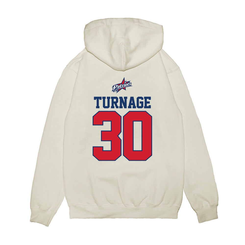 Francis Marion - NCAA Softball : Samantha Turnage - USA Premium Hooded Sweatshirt-1