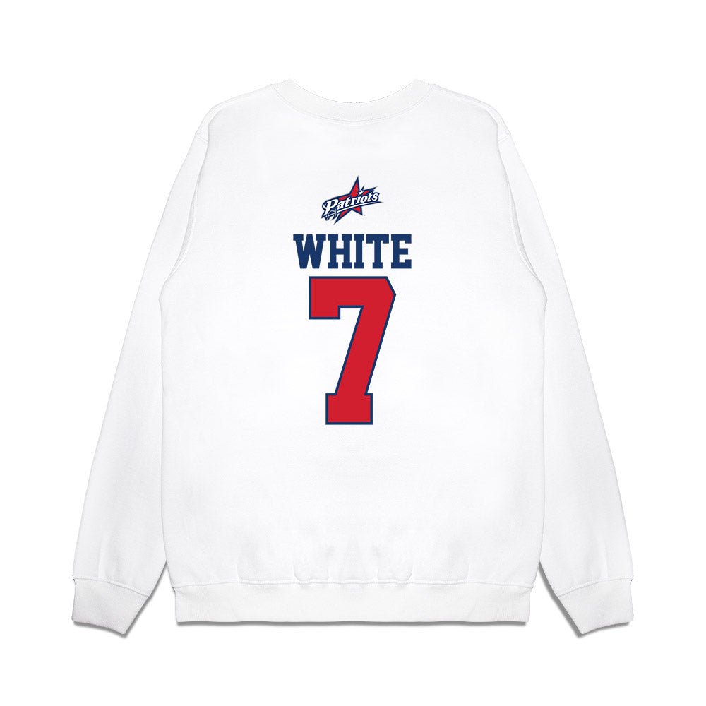 Francis Marion - NCAA Softball : Madalyn White - USA Premium Crewneck Sweatshirt-1