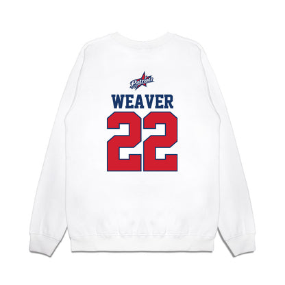 Francis Marion - NCAA Softball : Sydney Weaver - USA Premium Crewneck Sweatshirt-1