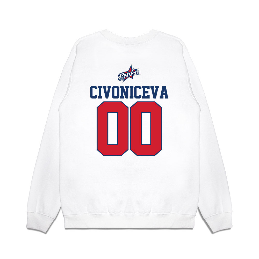 Francis Marion - NCAA Softball : Tallulah Civoniceva - USA Premium Crewneck Sweatshirt-1