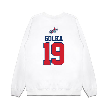 Francis Marion - NCAA Softball : Madelyn Golka - USA Premium Crewneck Sweatshirt-1