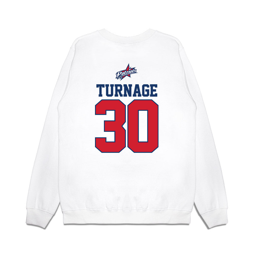 Francis Marion - NCAA Softball : Samantha Turnage - USA Premium Crewneck Sweatshirt-1