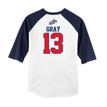 Francis Marion - NCAA Softball : Rylee Gray - USA Raglan Shirt-1
