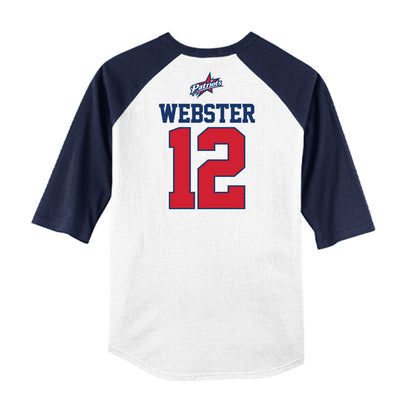 Francis Marion - NCAA Softball : Rylie Webster - USA Raglan Shirt-1