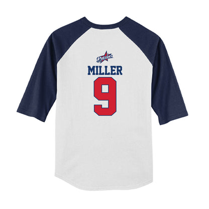 Francis Marion - NCAA Softball : Reese Miller - USA Youth Raglan T-Shirt-1