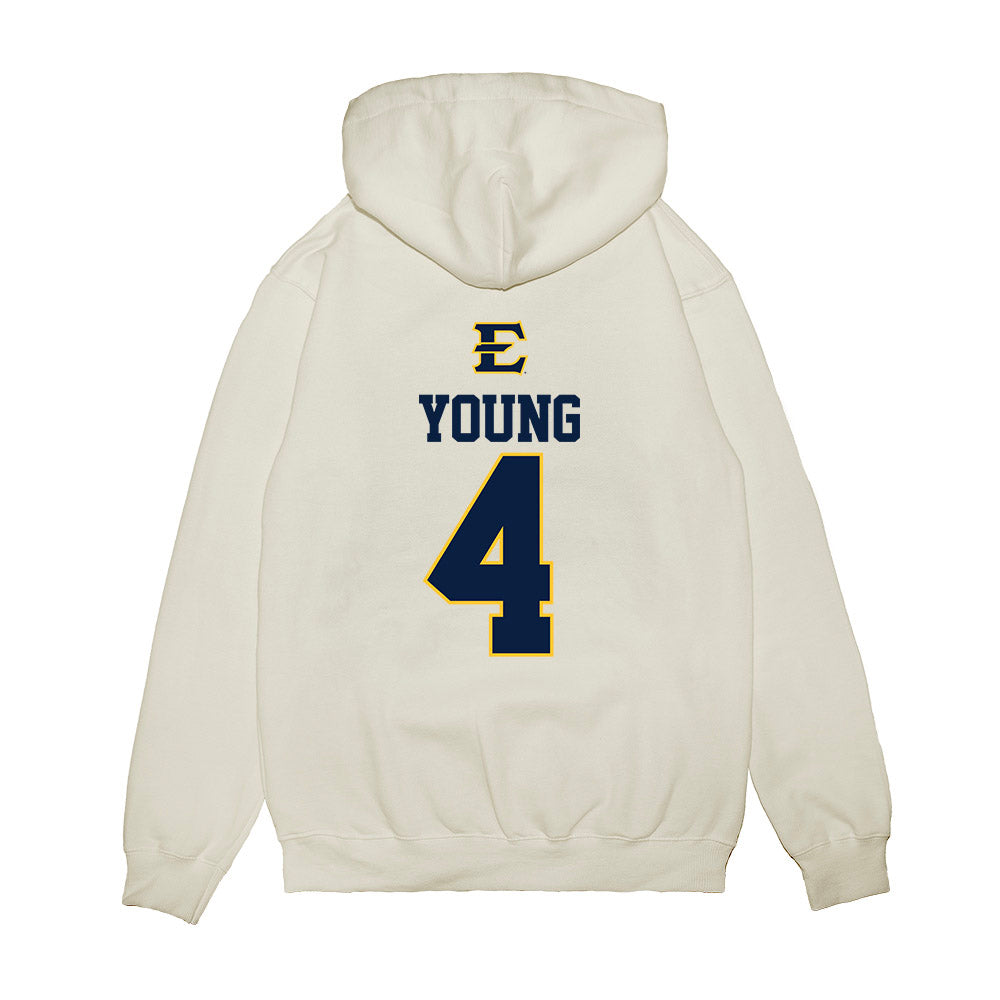 East Tennessee State - NCAA Softball : Cameron Young - USA Premium Hooded Sweatshirt-1