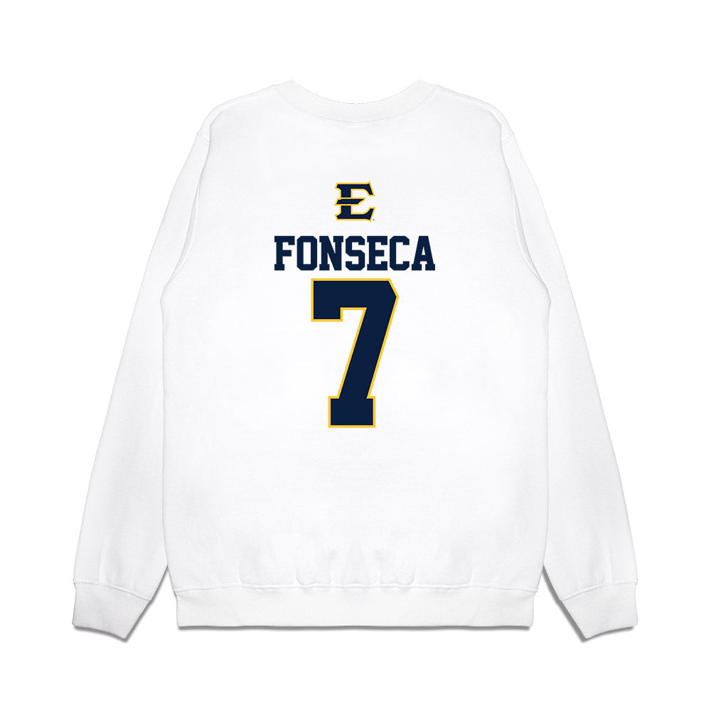 East Tennessee State - NCAA Softball : Sarah Fonseca - USA Premium Crewneck Sweatshirt-1