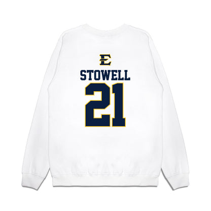 East Tennessee State - NCAA Softball : Maddison Stowell - USA Premium Crewneck Sweatshirt-1