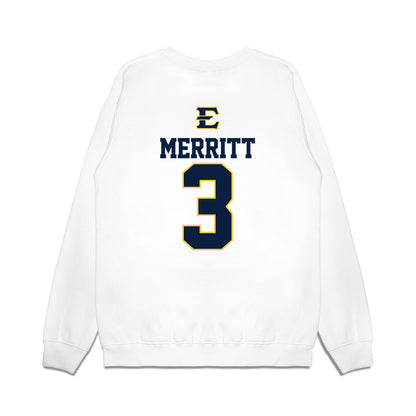 East Tennessee State - NCAA Softball : addison merritt - USA Premium Crewneck Sweatshirt-1