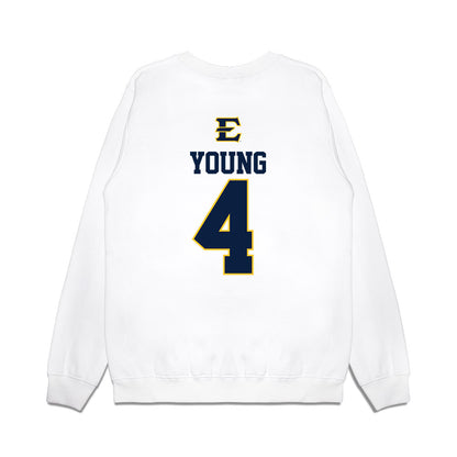 East Tennessee State - NCAA Softball : Cameron Young - USA Premium Crewneck Sweatshirt-1