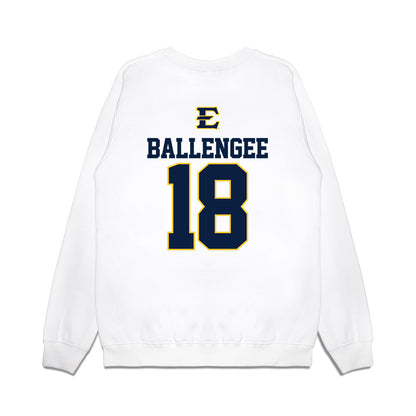 East Tennessee State - NCAA Softball : Quinn Ballengee - USA Premium Crewneck Sweatshirt-1