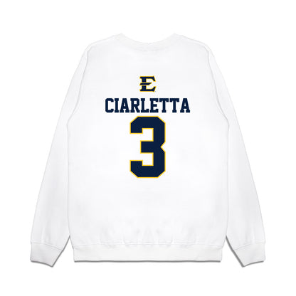 East Tennessee State - NCAA Softball : Kaela Ciarletta - USA Premium Crewneck Sweatshirt-1