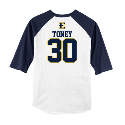 East Tennessee State - NCAA Softball : Addison Toney - USA Raglan Shirt-1
