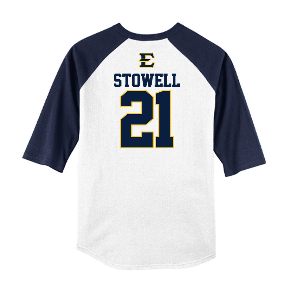 East Tennessee State - NCAA Softball : Maddison Stowell - USA Raglan Shirt-1