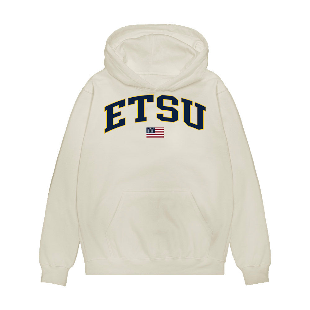 East Tennessee State - NCAA Softball : Sarah Fonseca - USA Premium Hooded Sweatshirt-0