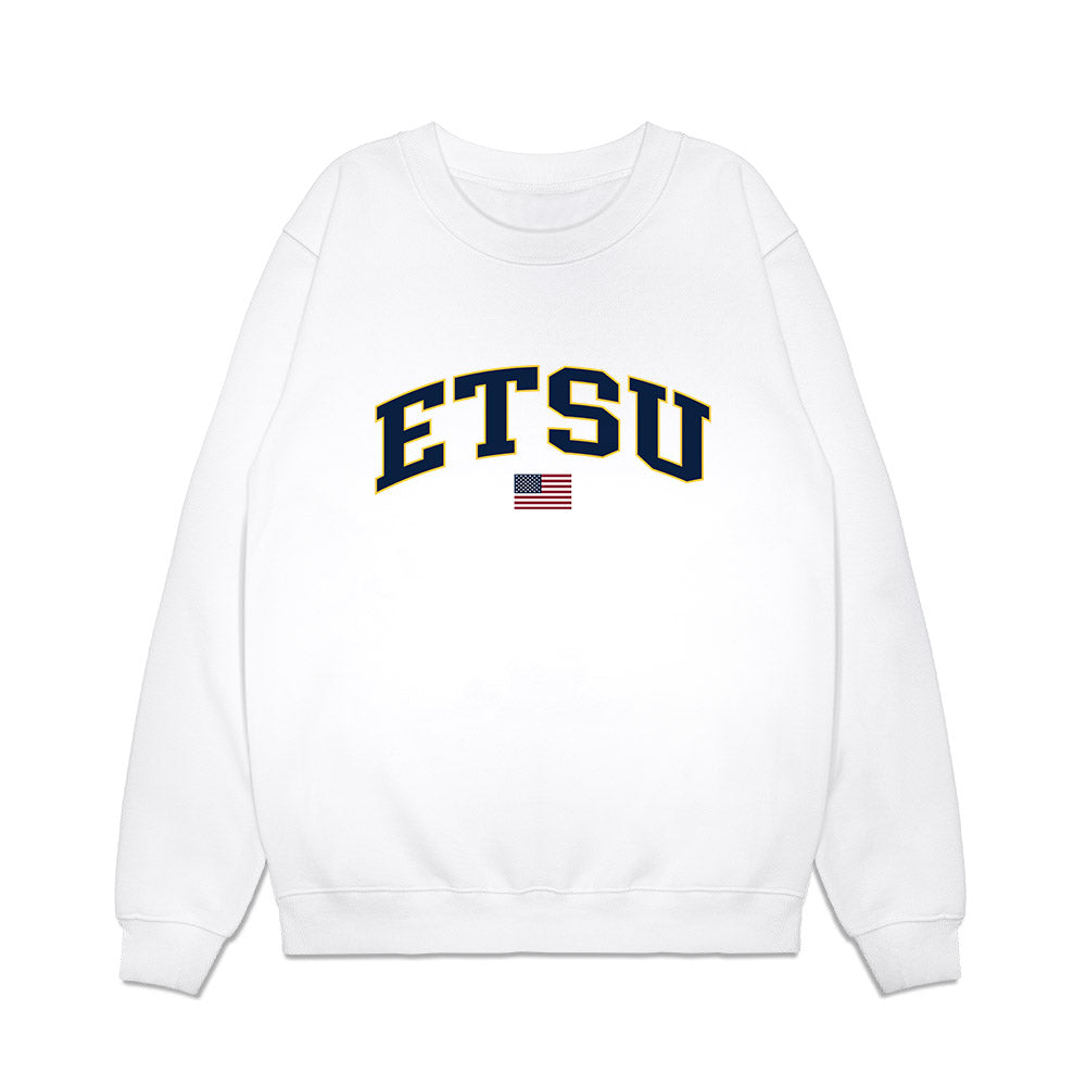 East Tennessee State - NCAA Softball : Quinn Ballengee - USA Premium Crewneck Sweatshirt-0
