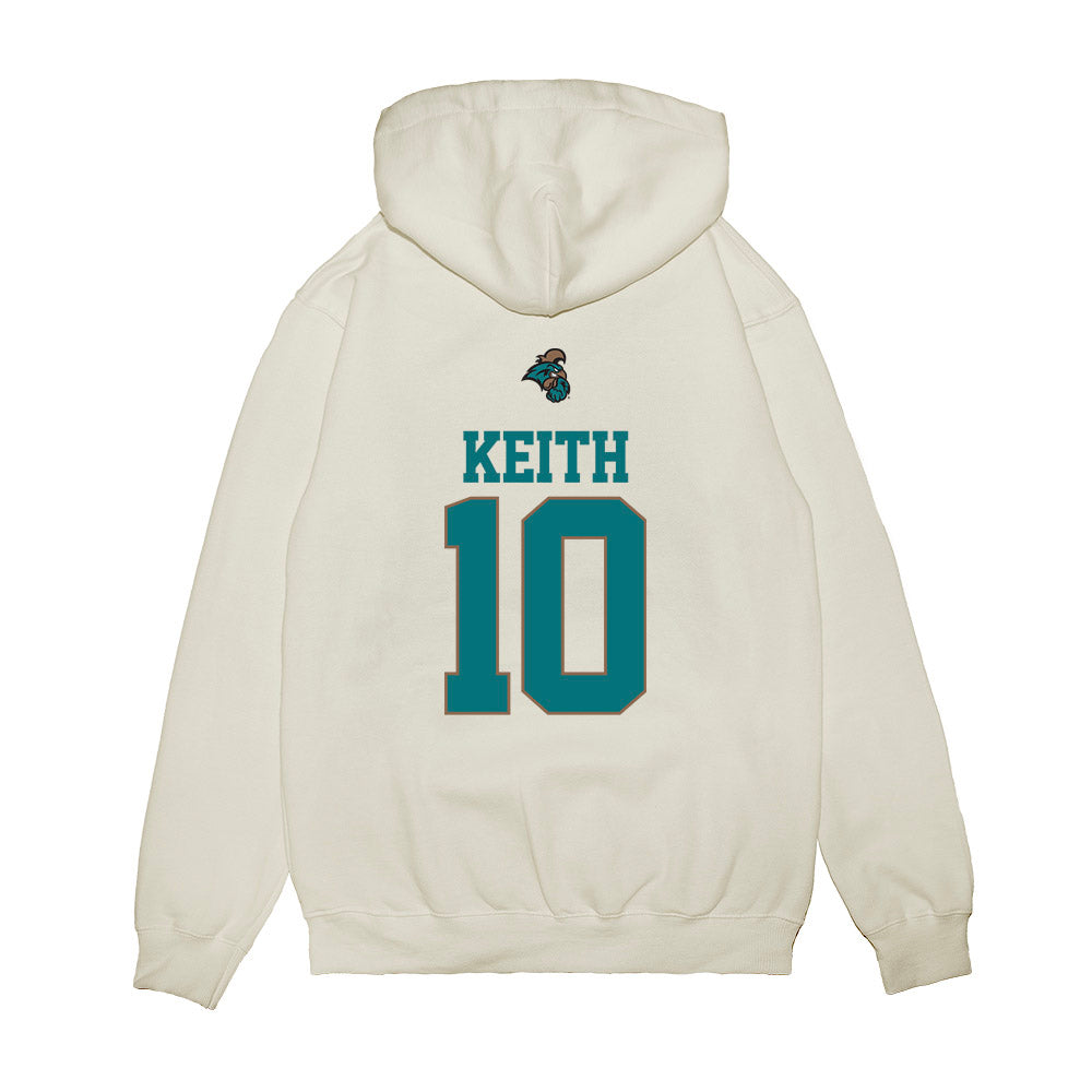 Coastal Carolina - NCAA Softball : Delaney Keith - USA Premium Hooded Sweatshirt-1