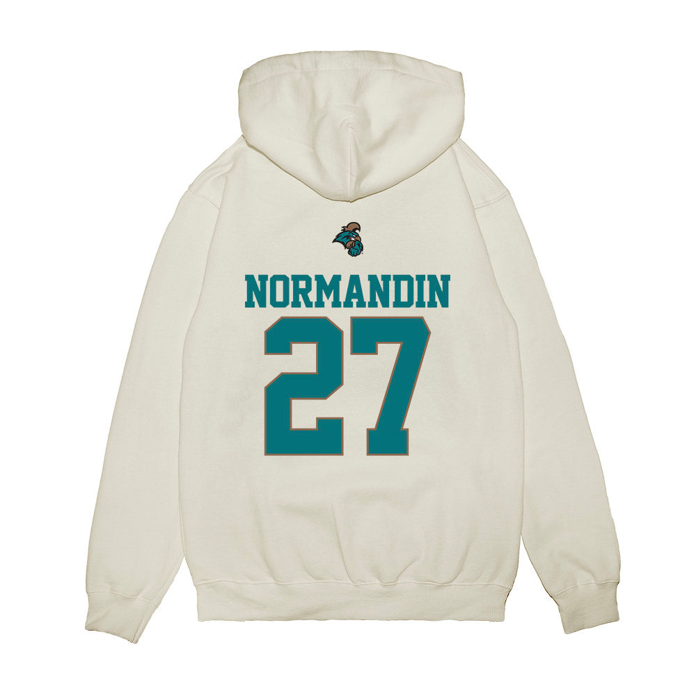 Coastal Carolina - NCAA Softball : Brielle Normandin - USA Premium Hooded Sweatshirt-1
