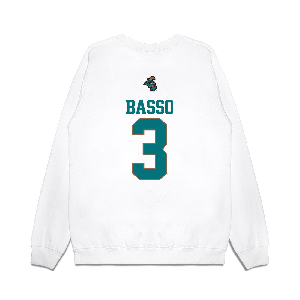 Coastal Carolina - NCAA Softball : Stephanie Basso - USA Premium Crewneck Sweatshirt-1