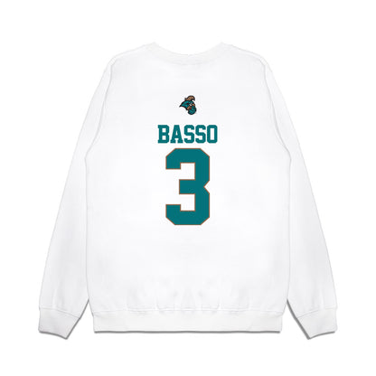 Coastal Carolina - NCAA Softball : Stephanie Basso - USA Premium Crewneck Sweatshirt-1
