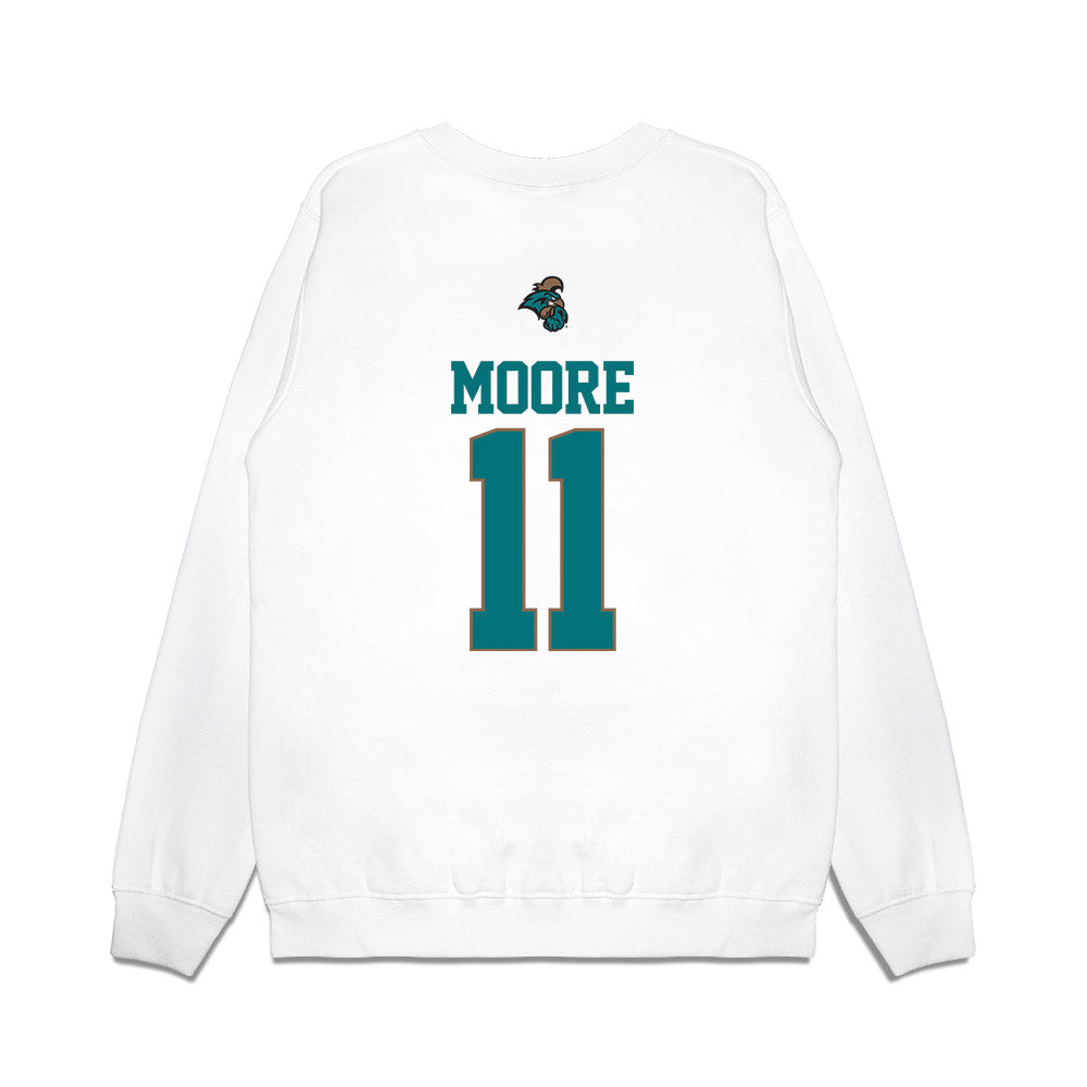 Coastal Carolina - NCAA Softball : Malone Moore - USA Premium Crewneck Sweatshirt-1