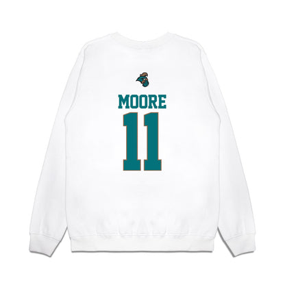 Coastal Carolina - NCAA Softball : Malone Moore - USA Premium Crewneck Sweatshirt-1