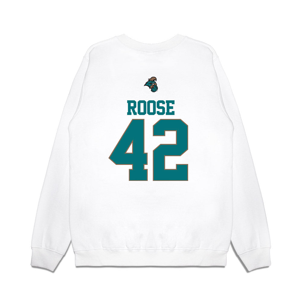 Coastal Carolina - NCAA Softball : Keirstin Roose - USA Premium Crewneck Sweatshirt-1
