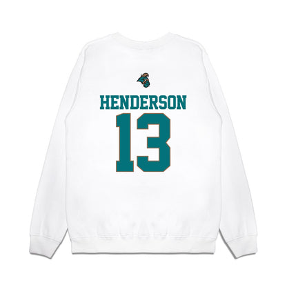 Coastal Carolina - NCAA Softball : Abby Henderson - USA Premium Crewneck Sweatshirt-1