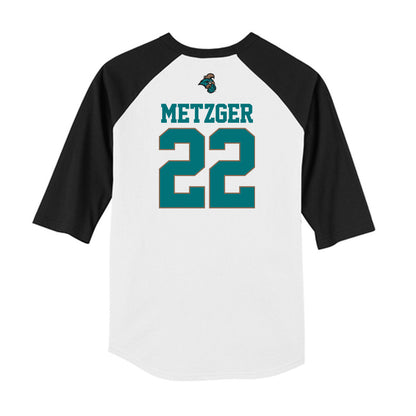 Coastal Carolina - NCAA Softball : McKennah Metzger - USA Raglan Shirt-1