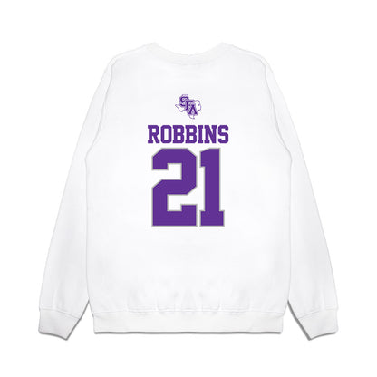 SFA - NCAA Softball : Kelby Robbins - USA Premium Crewneck Sweatshirt-1