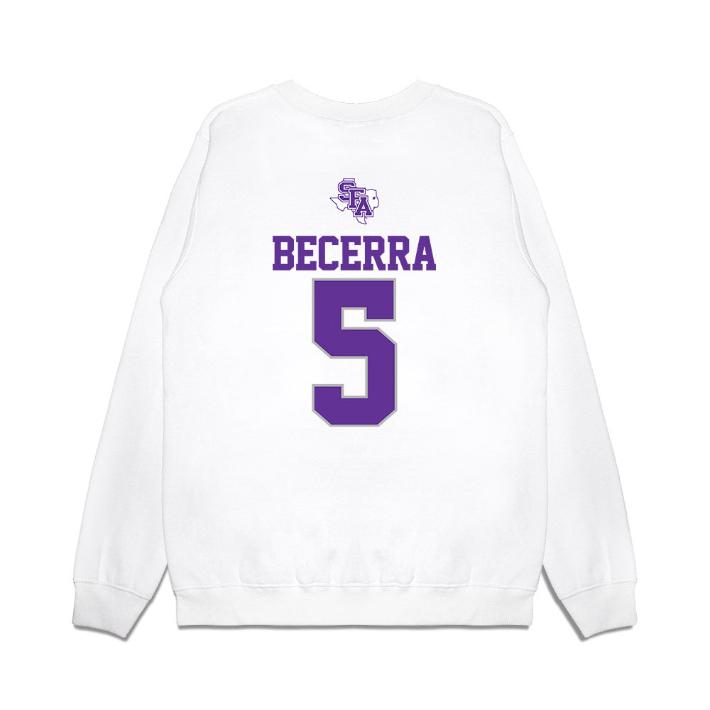 SFA - NCAA Softball : Adelyn Becerra - USA Premium Crewneck Sweatshirt-1