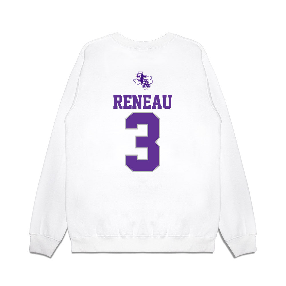 SFA - NCAA Softball : Chloe Reneau - USA Premium Crewneck Sweatshirt-1