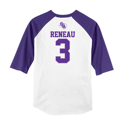 SFA - NCAA Softball : Chloe Reneau - USA Raglan Shirt-1