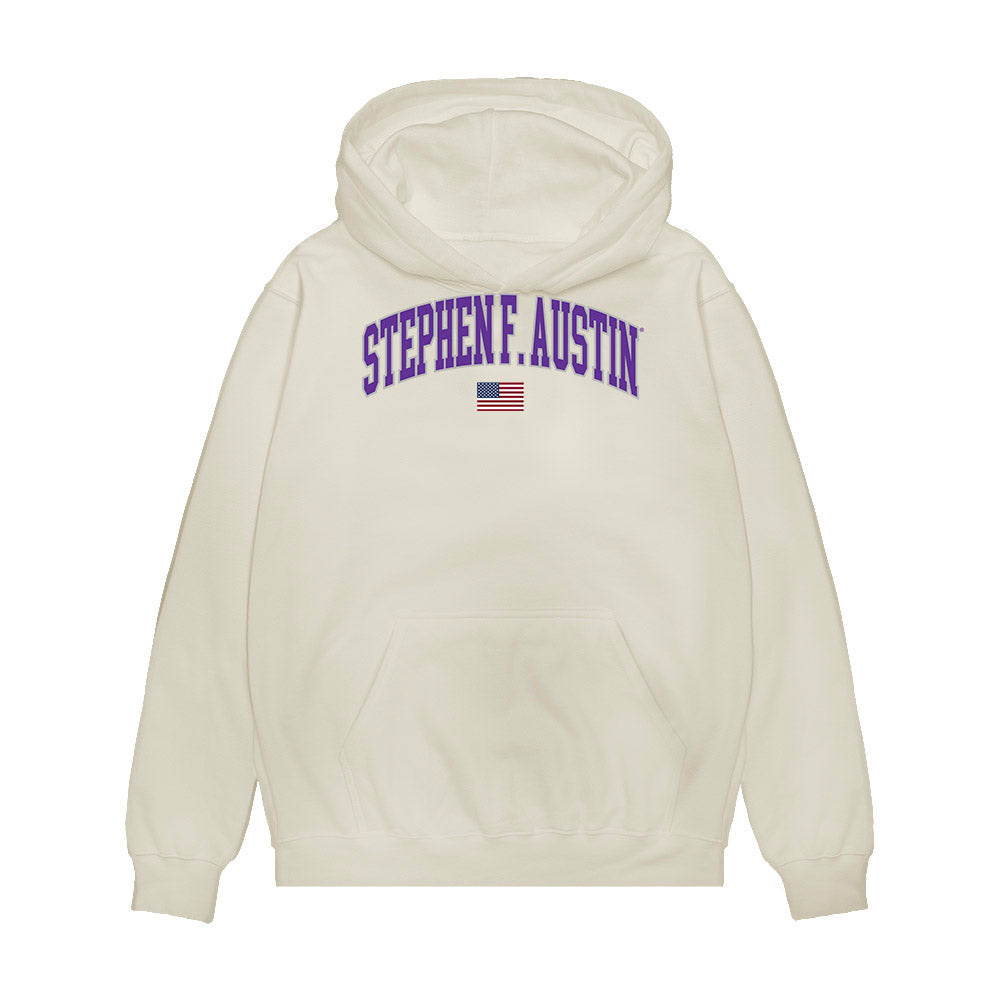 SFA - NCAA Softball : Lilly Bean - USA Premium Hooded Sweatshirt-0