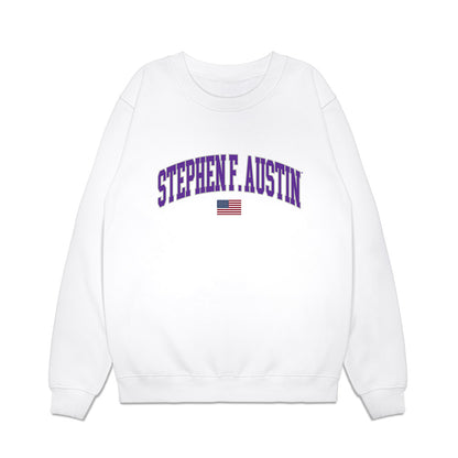 SFA - NCAA Softball : Lilly Bean - USA Premium Crewneck Sweatshirt-0