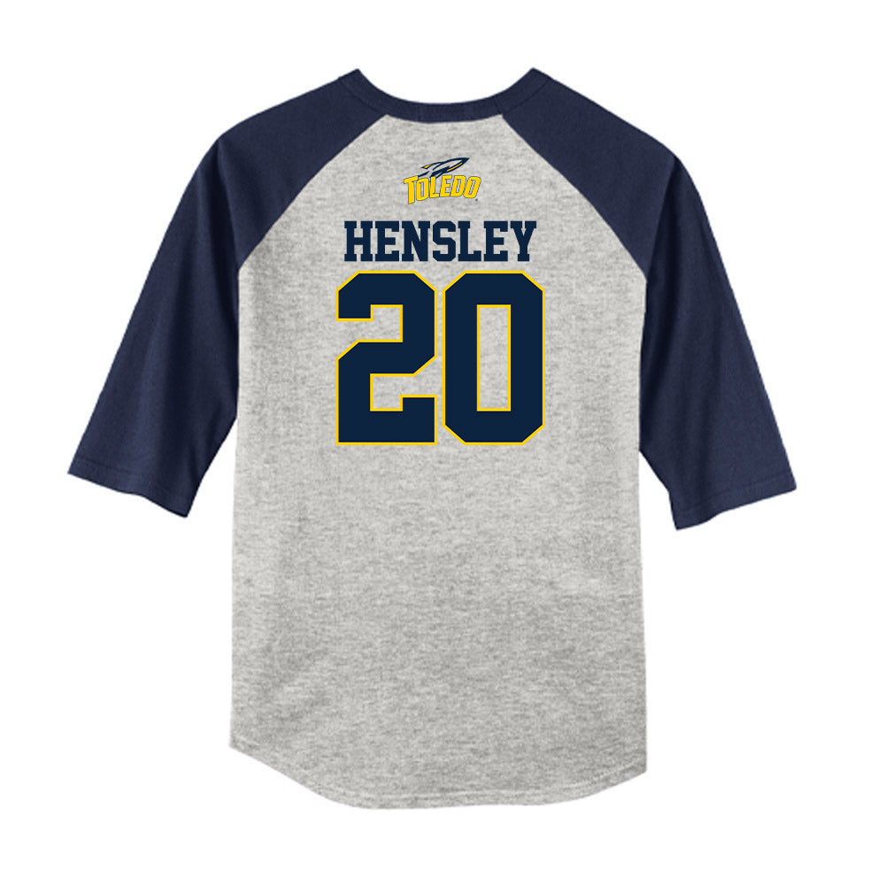 Toledo - NCAA Softball : Aubrey Hensley - USA Raglan Shirt-1