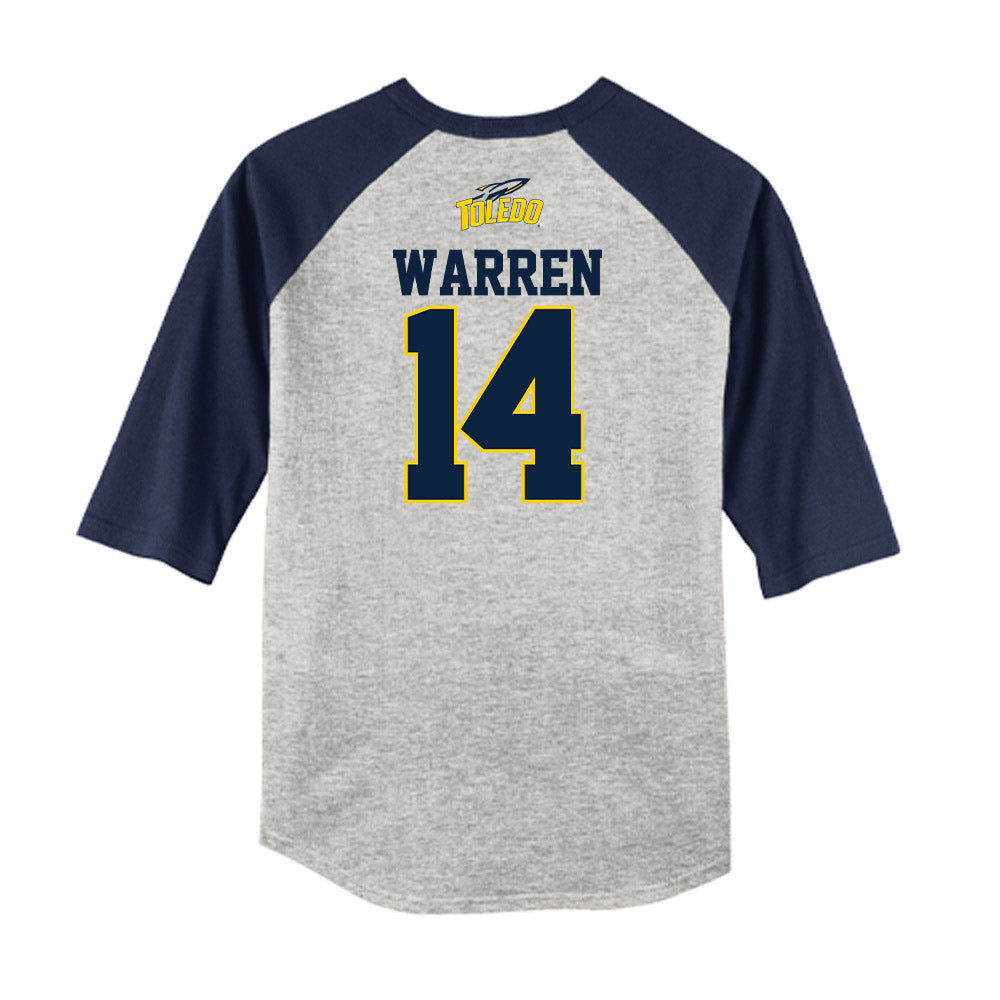 Toledo - NCAA Softball : Marissa Warren - USA Raglan Shirt-1