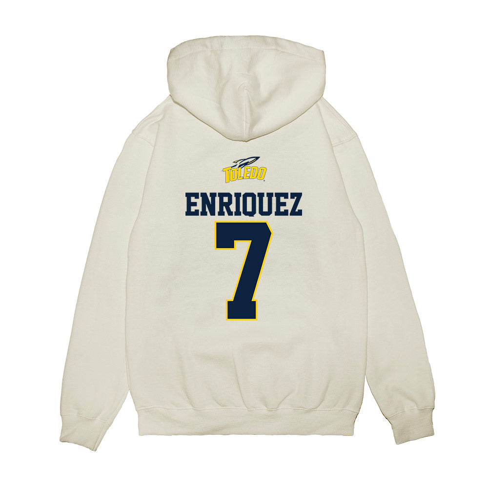 Toledo - NCAA Softball : Eliana Enriquez - USA Premium Hooded Sweatshirt-1