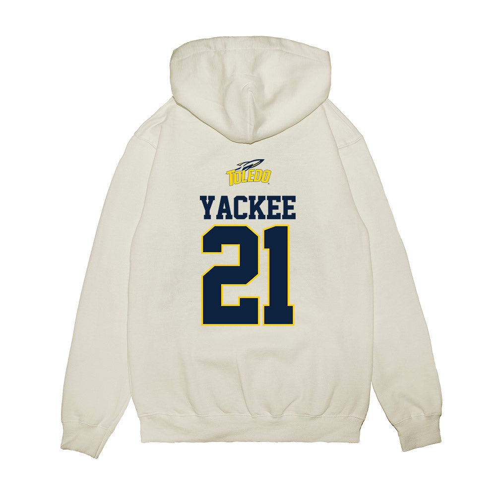 Toledo - NCAA Softball : Mady Yackee - USA Premium Hooded Sweatshirt-1