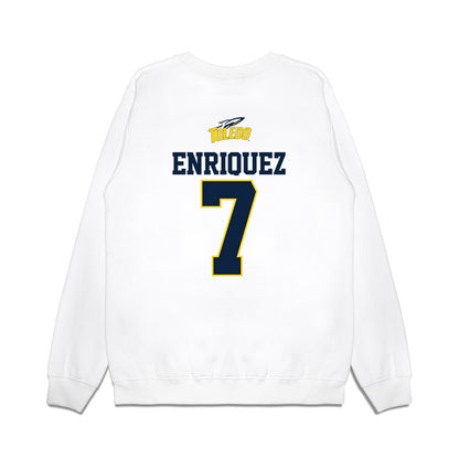 Toledo - NCAA Softball : Eliana Enriquez - USA Premium Crewneck Sweatshirt-1