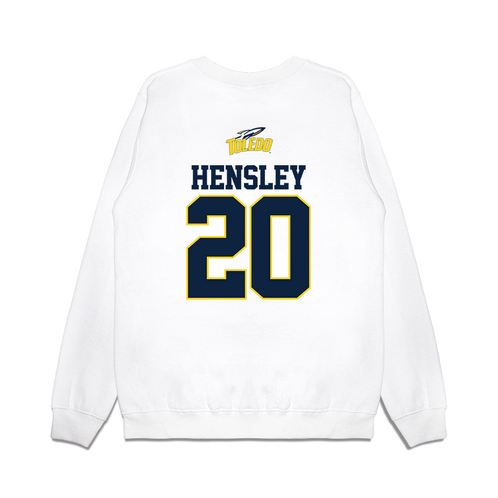 Toledo - NCAA Softball : Aubrey Hensley - USA Premium Crewneck Sweatshirt-1