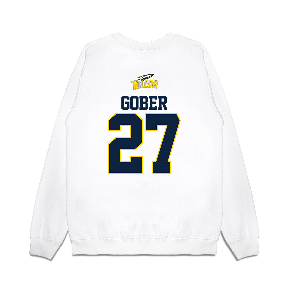 Toledo - NCAA Softball : Jenna Gober - USA Premium Crewneck Sweatshirt-1