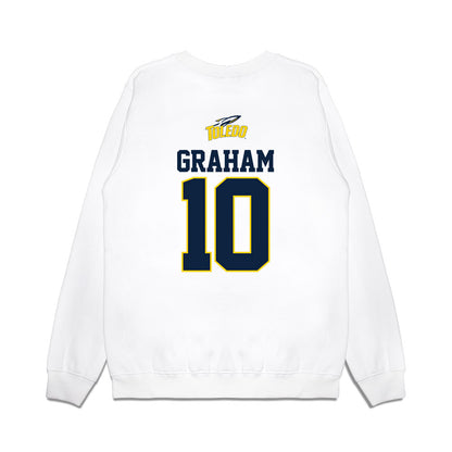 Toledo - NCAA Softball : Kylee Graham - USA Premium Crewneck Sweatshirt-1