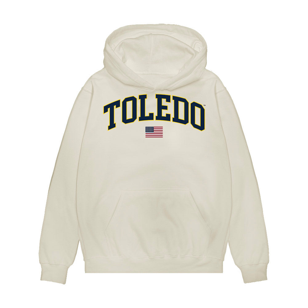 Toledo - NCAA Softball : Eliza Maloney - USA Premium Hooded Sweatshirt-0