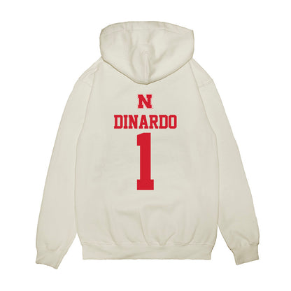 Nebraska - NCAA Softball : Olivia DiNardo - USA Premium Hooded Sweatshirt-1