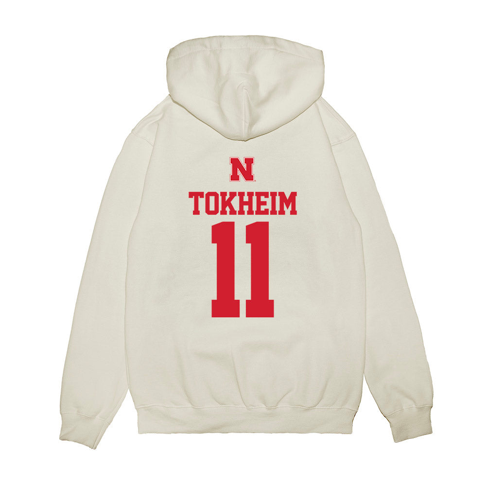 Nebraska - NCAA Softball : Talia Tokheim - USA Premium Hooded Sweatshirt-1