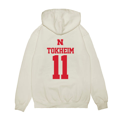 Nebraska - NCAA Softball : Talia Tokheim - USA Premium Hooded Sweatshirt-1