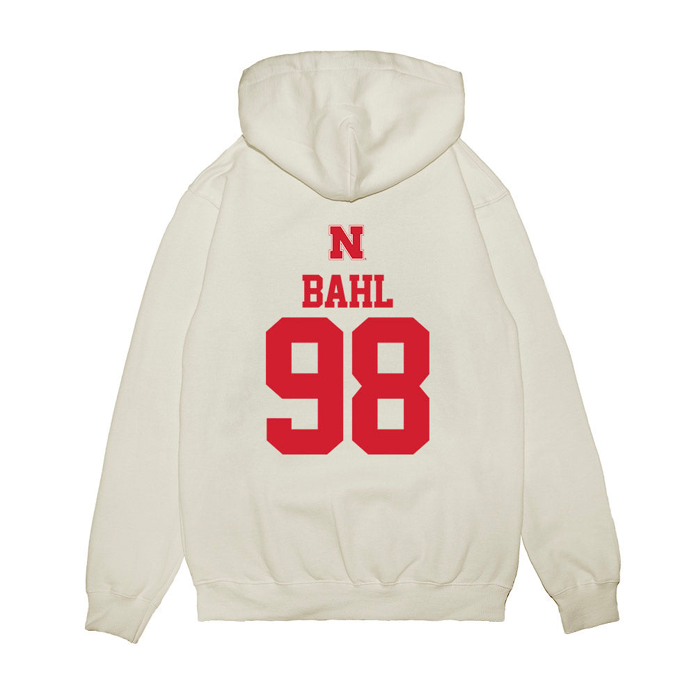 Nebraska - NCAA Softball : Jordyn Bahl - USA Premium Hooded Sweatshirt-1