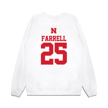 Nebraska - NCAA Softball : Jesse Farrell - USA Premium Crewneck Sweatshirt-1
