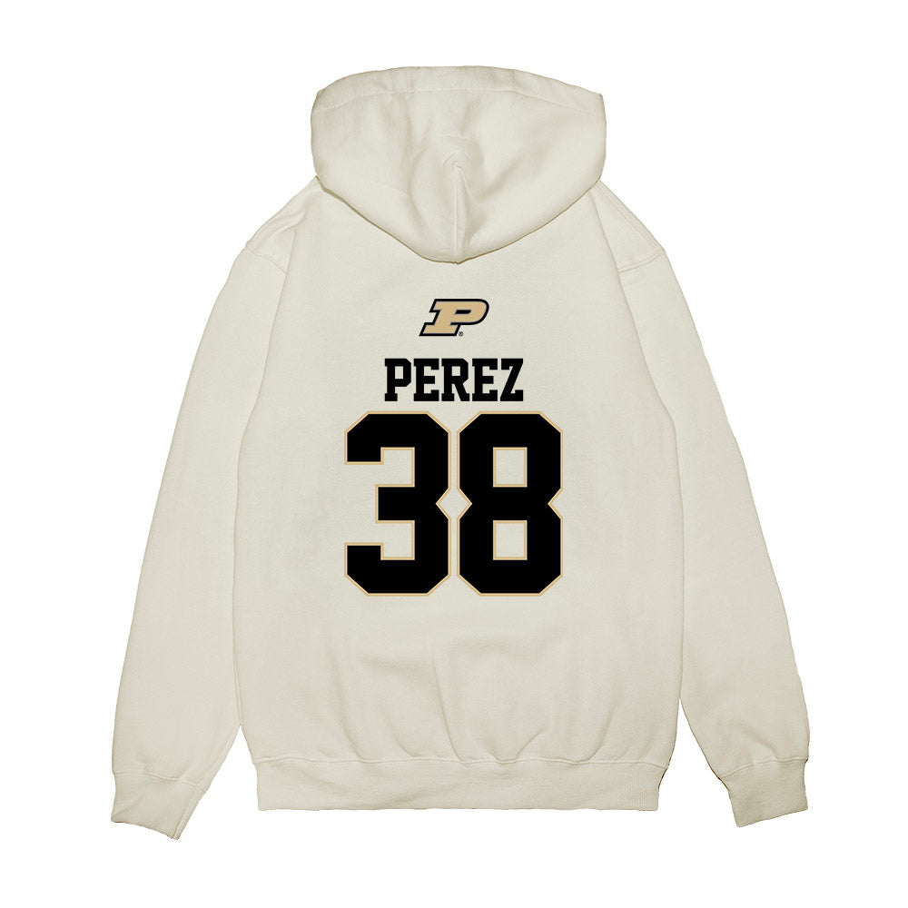 Purdue - NCAA Softball : Brooke Perez - USA Premium Hooded Sweatshirt-1